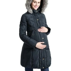 Kimi+Kai Minnie down maternity puffer coat